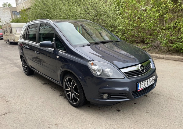 Opel Zafira cena 12900 przebieg: 335000, rok produkcji 2007 z Starachowice małe 79